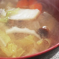 あゆたっくん's cooksnap of when they made 白菜とネギとしめじとにんじんのお味噌汁.