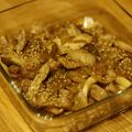 ガメコ's cooksnap of when they made 豚肉とエリンギの甘辛炒め★.