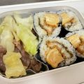 yuri2's cooksnap of when they made うなぎの巻き寿司.