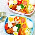 nico☆ママ's cooksnap of when they made お弁当に！市松模様のりんごの飾り切り.