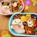 さかまき♡'s cooksnap of when they made すみっコぐらし・おばけのキャラ弁.