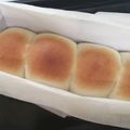 ☆とらこゆ☆しずえ☆'s cooksnap of when they made 30分完成？不思議パンの湯種バター食パン.