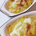yukky☆mama's cooksnap of when they made 薩摩芋と南瓜のカレーソースグラタン☆.