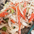 Takahashi9's cooksnap of when they made 簡単副菜☆大根と小松菜とツナごまマヨ和え.