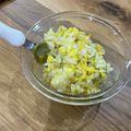 クックIT9OT1☆'s cooksnap of when they made 離乳食後期〜完了期に☆小松菜チャーハン.