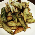 けんけんち's cooksnap of when they made 揚げない♫ 皮付きフライドポテト.