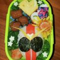 sdz310's cooksnap of when they made キャラ弁 簡単 機界戦隊ゼンカイジャー.