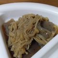 泉水・真希's cooksnap of when they made たのしぃ食感♪えのきこんにゃく.