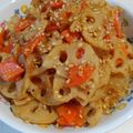 かづピヨ's cooksnap of when they made れんこんとにんじんのきんぴら2.