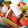 とも2323's cooksnap of when they made 残ったラッキョウの漬け汁再利用ピクルス.