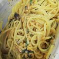 クックW2868A☆'s cooksnap of when they made 大葉と納豆の和風パスタ.