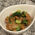 ねみねみ's cooksnap of when they made 栄養満点◎こまつなっとう.
