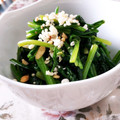 ♡こもれび♡'s cooksnap of when they made ほうれん草の麺つゆ和え☆天かす炒り卵♪.