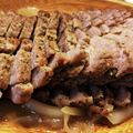 ★かずぱんだ★'s cooksnap of when they made 電子レンジで低温調理・豚ロースのロースト.