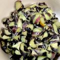ニックネームは小梅's cooksnap of when they made 茄子の辛子漬(半量レシピ).