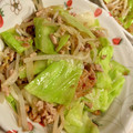 uki626's cooksnap of when they made もやしと豚ひき肉の味噌炒め.