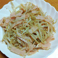 55才のおじさん's cooksnap of when they made もやしとハムの中華和え.