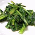 あや3069's cooksnap of when they made 春菊大量消費！簡単‼春菊の七味炒め♪.