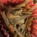 ☆ごはんできた☆'s cooksnap of when they made きんぴらごぼう.