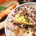 とも吉3's cooksnap of when they made 十五穀米でさつまいもご飯(^^♪.