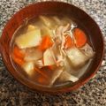 のーたろー's cooksnap of when they made けんちん汁　味噌味　ほんだし.