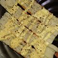mikiha5's cooksnap of when they made ちくわのマヨチーズ焼き.