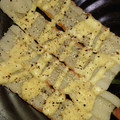 mikiha5's cooksnap of when they made ちくわのマヨチーズ焼き.