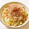 monuvalley's cooksnap of when they made 焼きうどん.