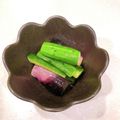 クックEBXFTK☆'s cooksnap of when they made きゅうりと茄子の浅漬け：簡単版.