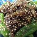 ひっこ's cooksnap of when they made ししとうと牛肉の味噌炒め.