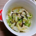 ☆クッキングパンダ☆'s cooksnap of when they made 〇白菜塩こんぶ和え.