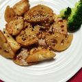 ともこキッチン's cooksnap of when they made 簡単常備菜☆鶏胸肉れんこん甘酢炒め.
