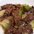 いさみょば's cooksnap of when they made 簡単☆牛肉とレタスだけでウマウマおかず♪.