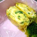 __puririn's cooksnap of when they made お弁当のおかずに！減塩☆ねぎ卵焼き.