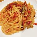 ぶたぶた☆こぶた's cooksnap of when they made サバ缶ときのこのトマトパスタ.