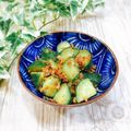 Satoco❋'s cooksnap of when they made キュウリの七味おかか塩麹和え.