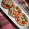 ｍｈーｔｋｙｄ 's cooksnap of when they made *餃子の皮de簡単ピザ*.