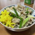 itamae3's cooksnap of when they made 超絶簡単★再現すた丼.