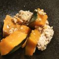 たんぽぽ＊たんぽぽ's cooksnap of when they made ひき肉とカボチャの煮物.