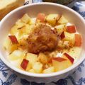 ☆あいちゃん's cooksnap of when they made ダブルりんごのヨーグルト.