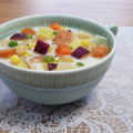 Yukiまむ's cooksnap of when they made ♡さつまいもとお豆のミルクスープ♡.