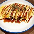 胃袋わっしょい's cooksnap of when they made 節約ランチ♪お好み風オムライス.