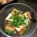 クロ８５'s cooksnap of when they made 薬味たっぷり♪揚げ出し風 おつまみ厚揚げ.