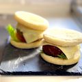 かっちゃん杉's cooksnap of when they made 　チルドのハンバーグでお手軽ハンバーガー.