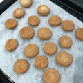 まん☆まる's cooksnap of when they made 余った卵白使用☆レンジde簡単クッキー.