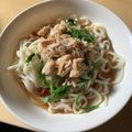 7s2flav's cooksnap of when they made さっぱり～！【梅ささみのぶっかけうどん】.