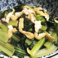 t_ohta's cooksnap of when they made 小松菜と油揚げの煮物【作り置き】.