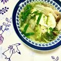 ふたごゆき's cooksnap of when they made 韓国風★キムチと玉子のスープ.