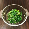 Device☆'s cooksnap of when they made 大根の間引き菜で…胡麻あえ.