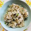 チェックのミニくま's cooksnap of when they made ガーリックライス☆.